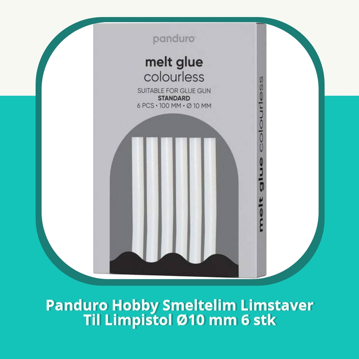 Anmeldelse af Panduro Hobby Smeltelim Limstaver Til Limpistol Ø10 mm 6 stk