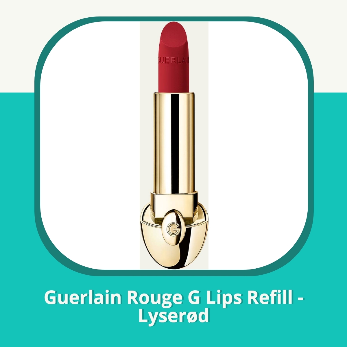 Anmeldelse af Guerlain Rouge G Lips Refill - Lyserød