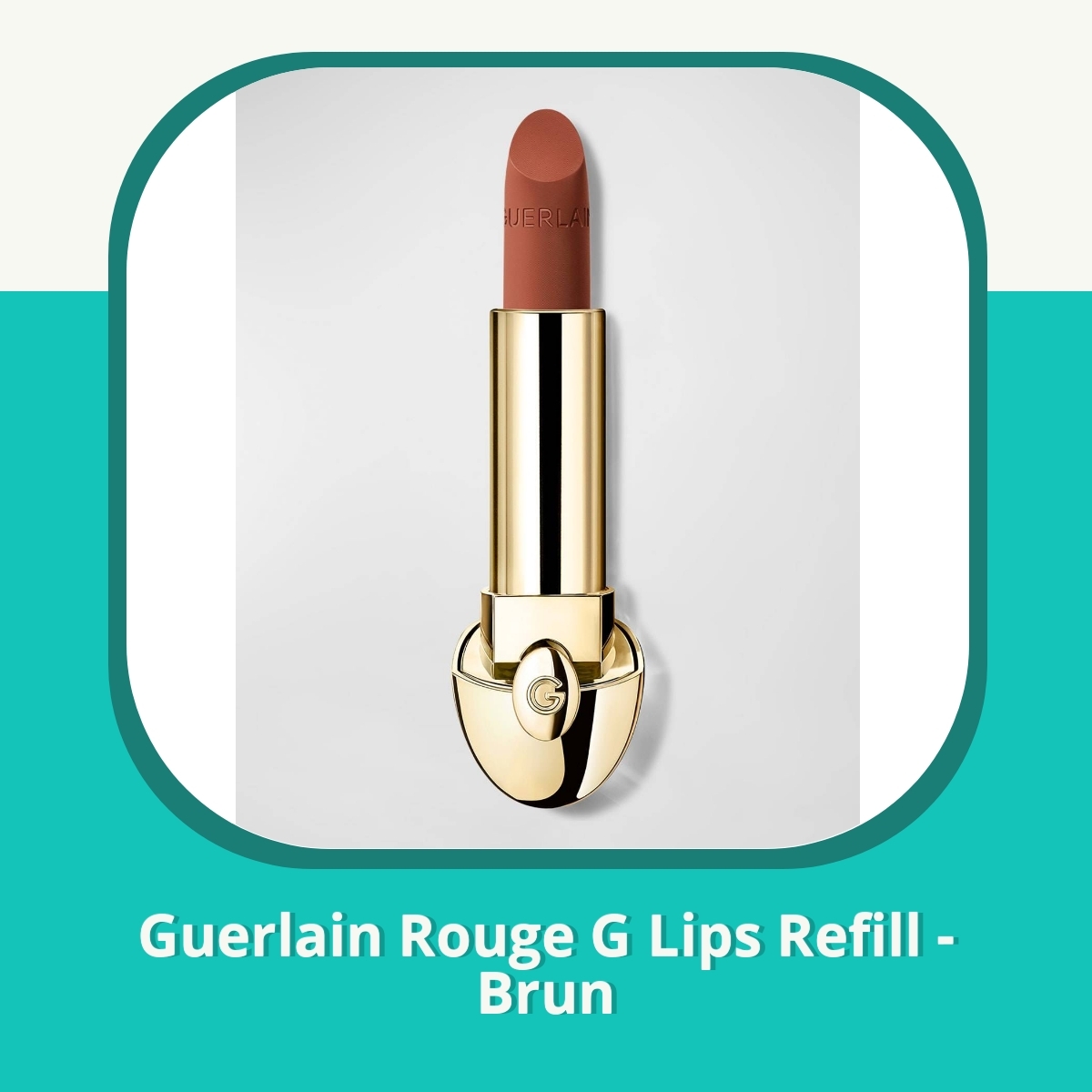 Anmeldelse af Guerlain Rouge G Lips Refill - Brun
