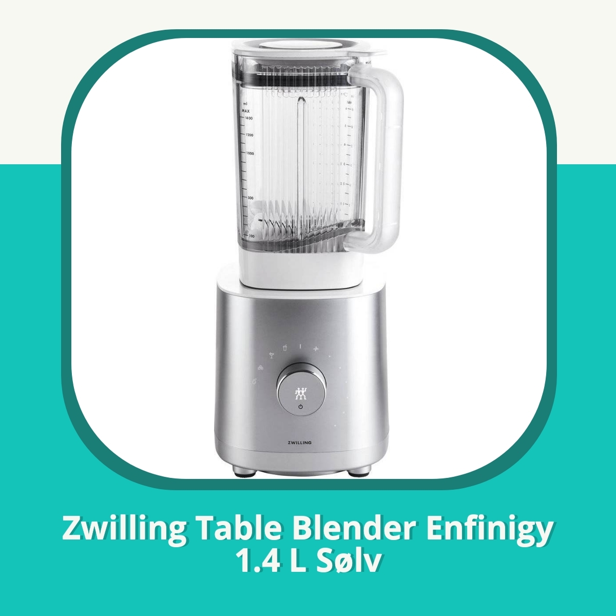 Anmeldelse af Zwilling Table Blender Enfinigy 1.4 L Sølv