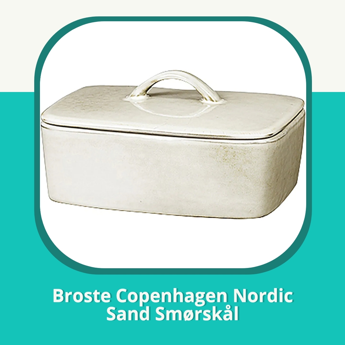Anmeldelse af Broste Copenhagen Nordic Sand Smørskål