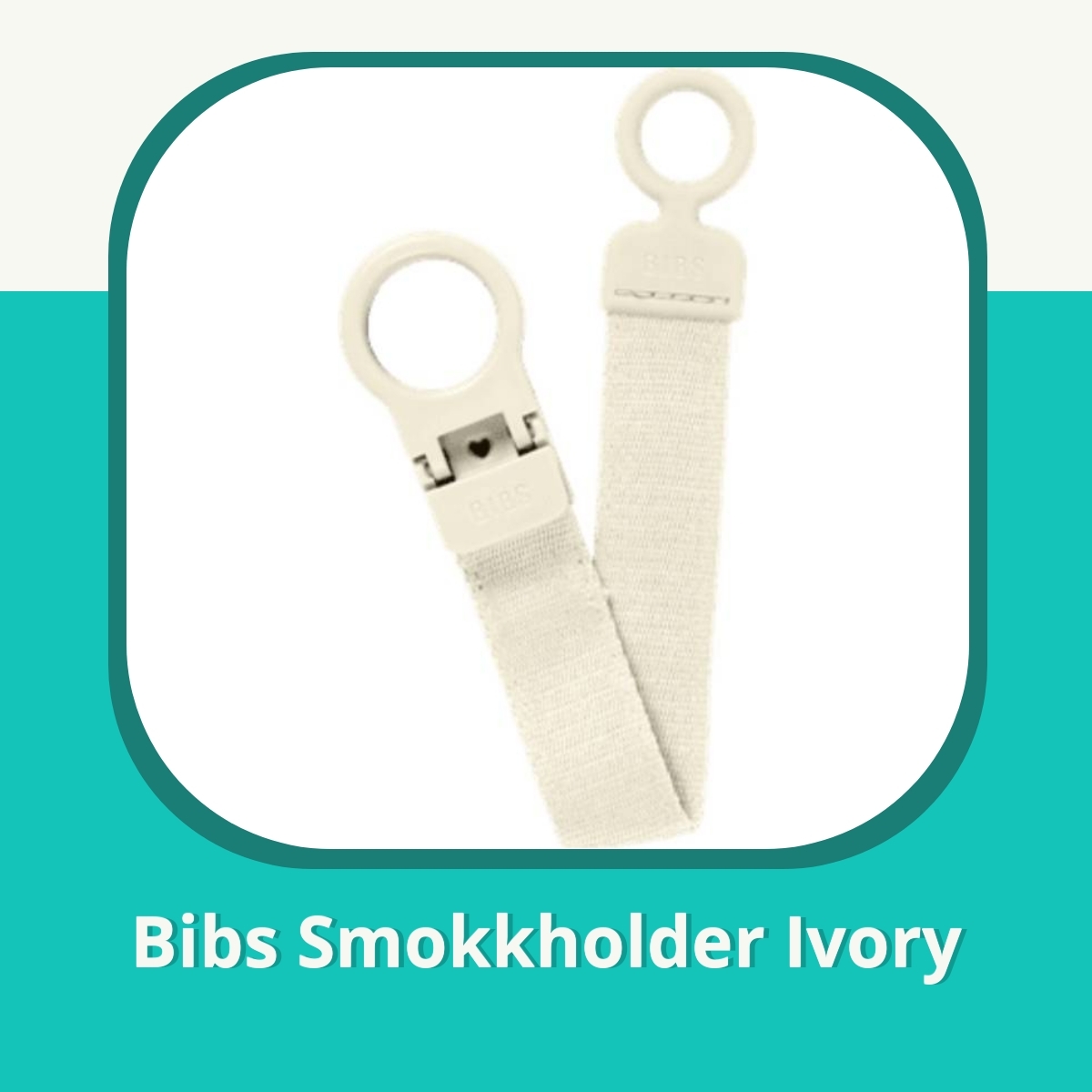 Anmeldelse af Bibs Smokkholder Ivory