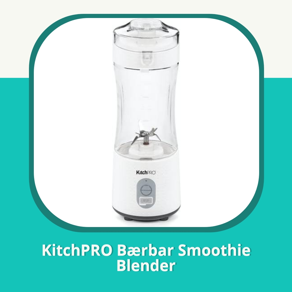 Anmeldelse af KitchPRO Bærbar Smoothie Blender