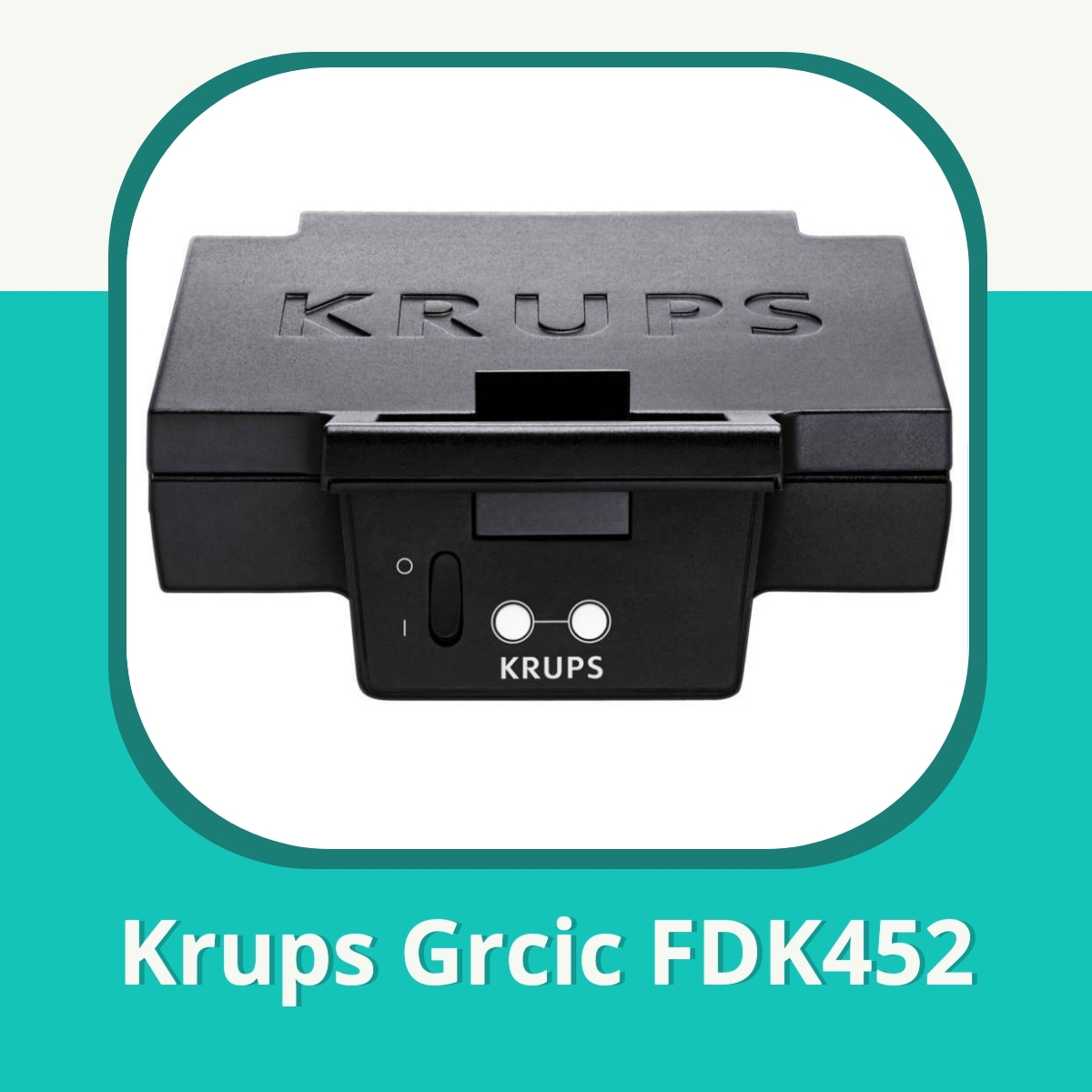 Recension af Krups Grcic FDK452