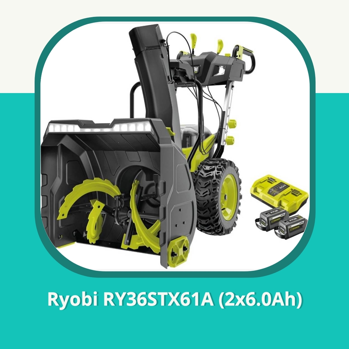 Anmeldelse af Ryobi RY36STX61A (2x6.0Ah)