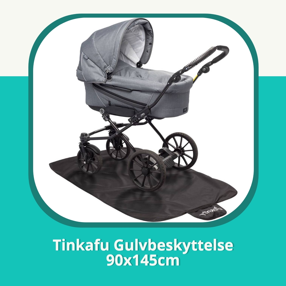 Anmeldelse af Tinkafu Gulvbeskyttelse 90x145cm