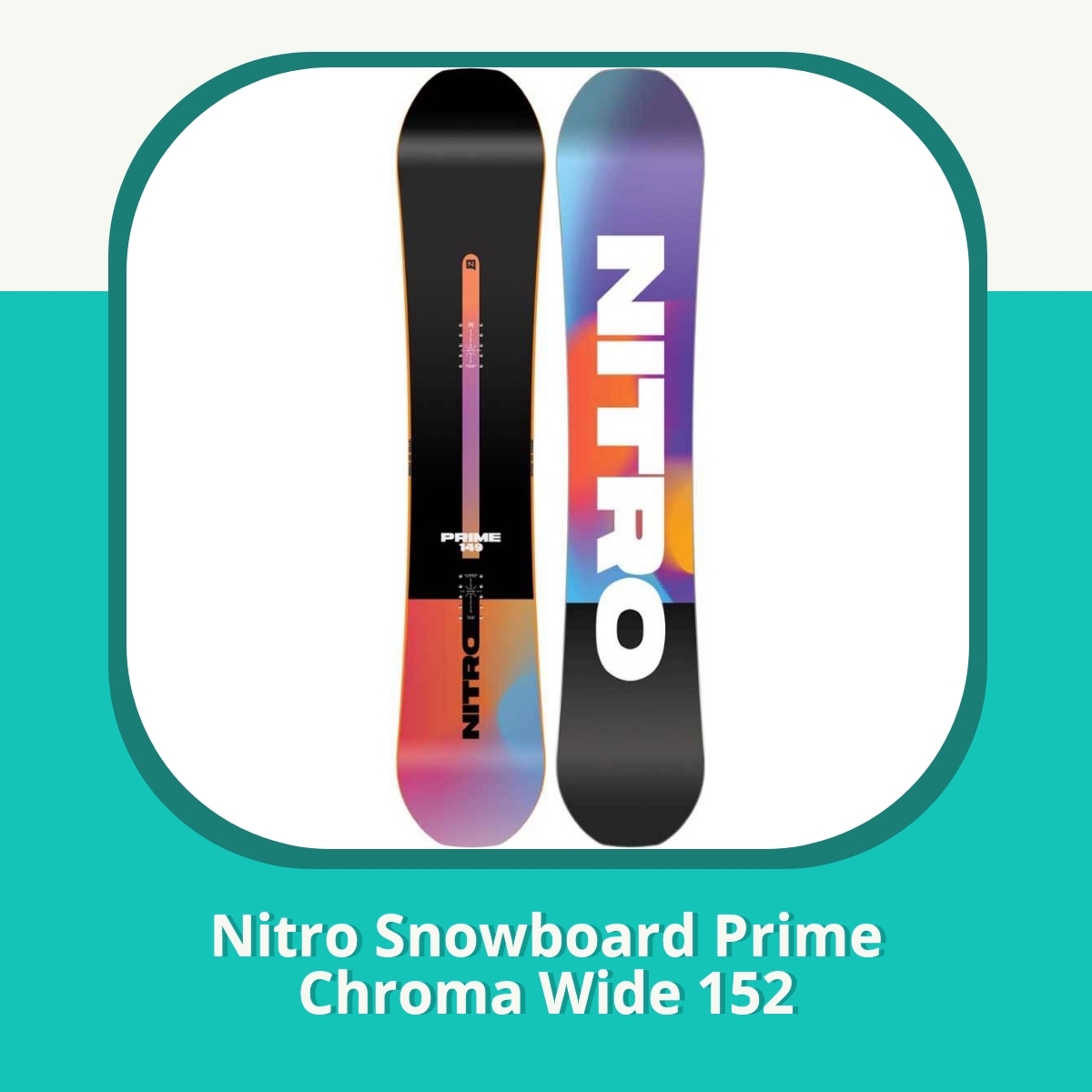 Recension af Nitro Snowboard Prime Chroma Wide 152