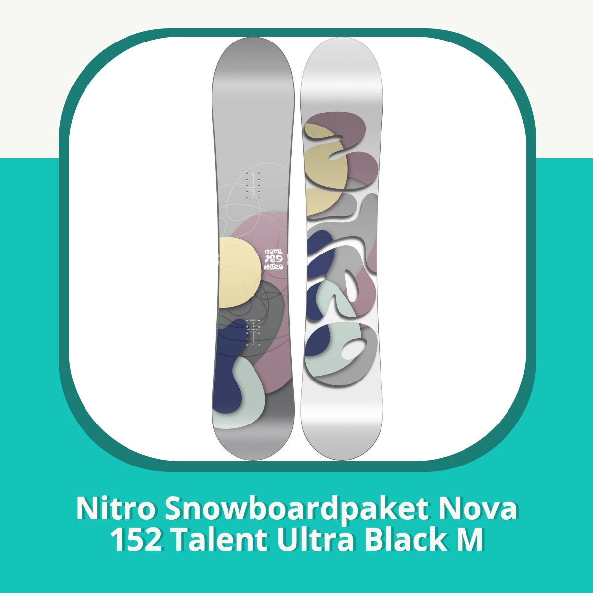 Recension af Nitro Snowboardpaket Nova 152 Talent Ultra Black M