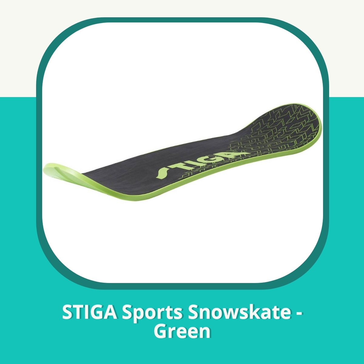 Recension af STIGA Sports Snowskate - Green