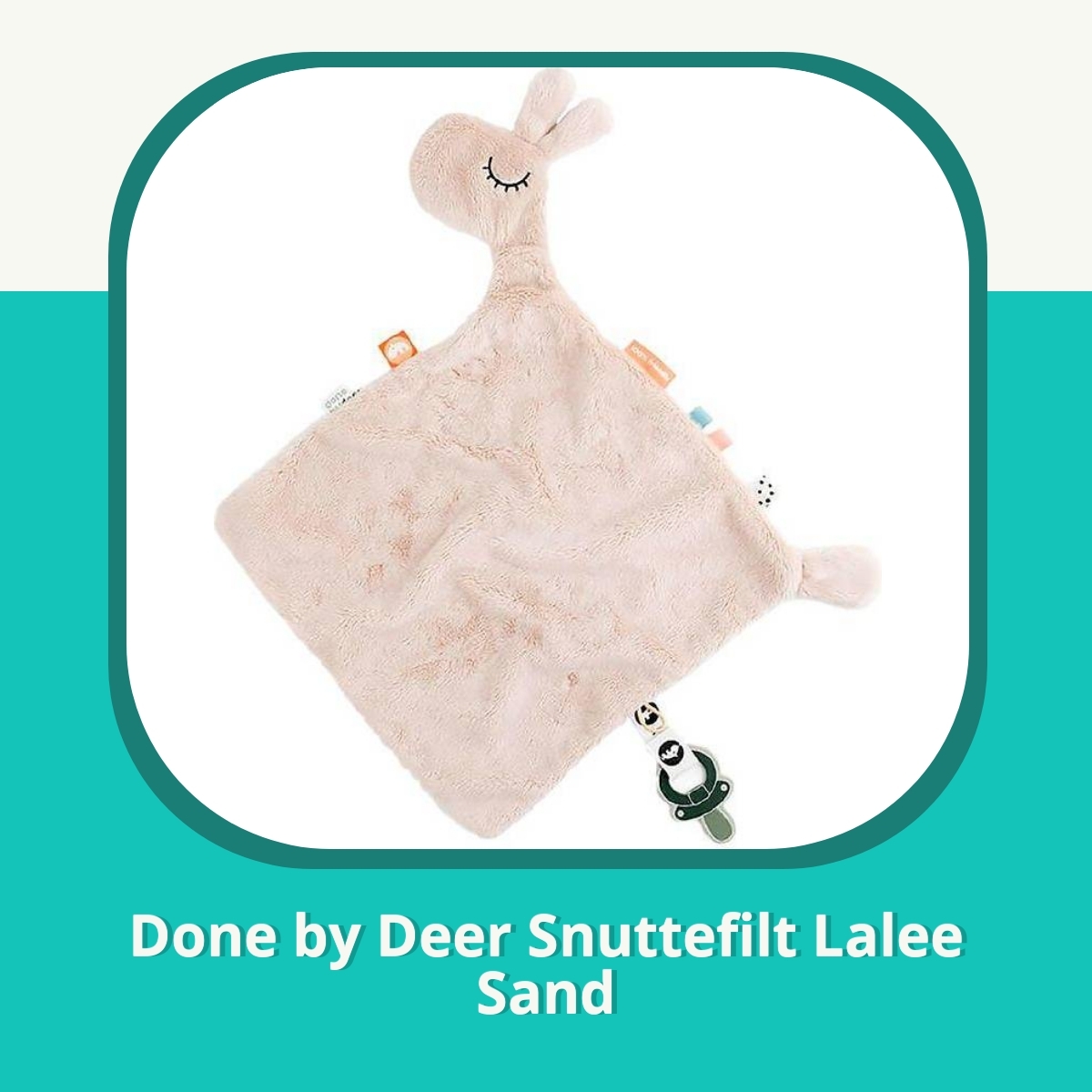 Recension af Done by Deer Snuttefilt Lalee Sand