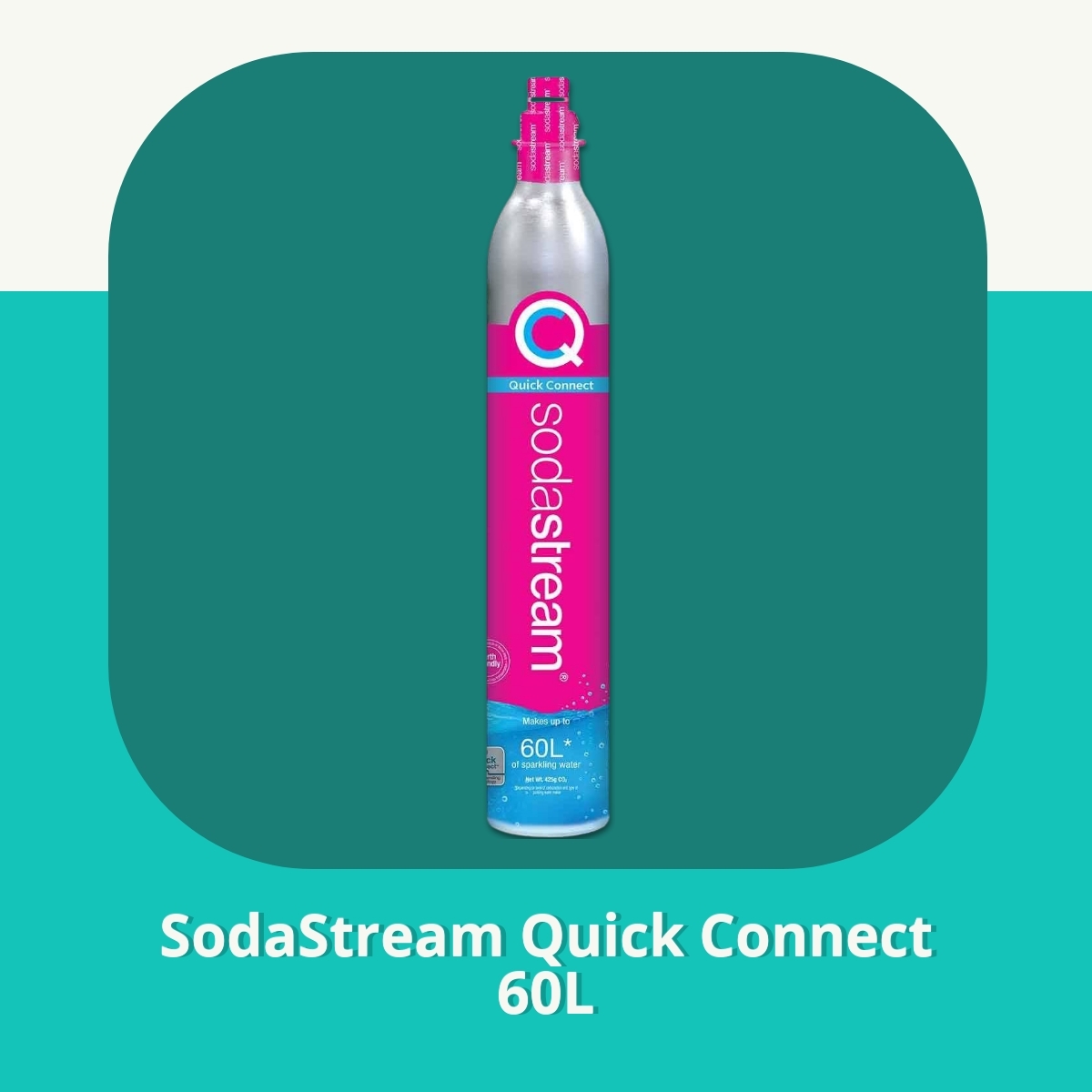 Anmeldelse af SodaStream Quick Connect 60L