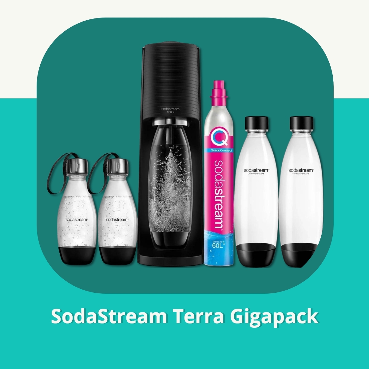 Anmeldelse af SodaStream Terra Gigapack