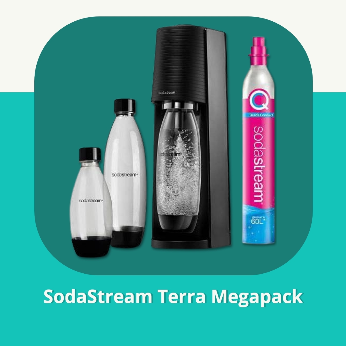 Anmeldelse af SodaStream Terra Megapack