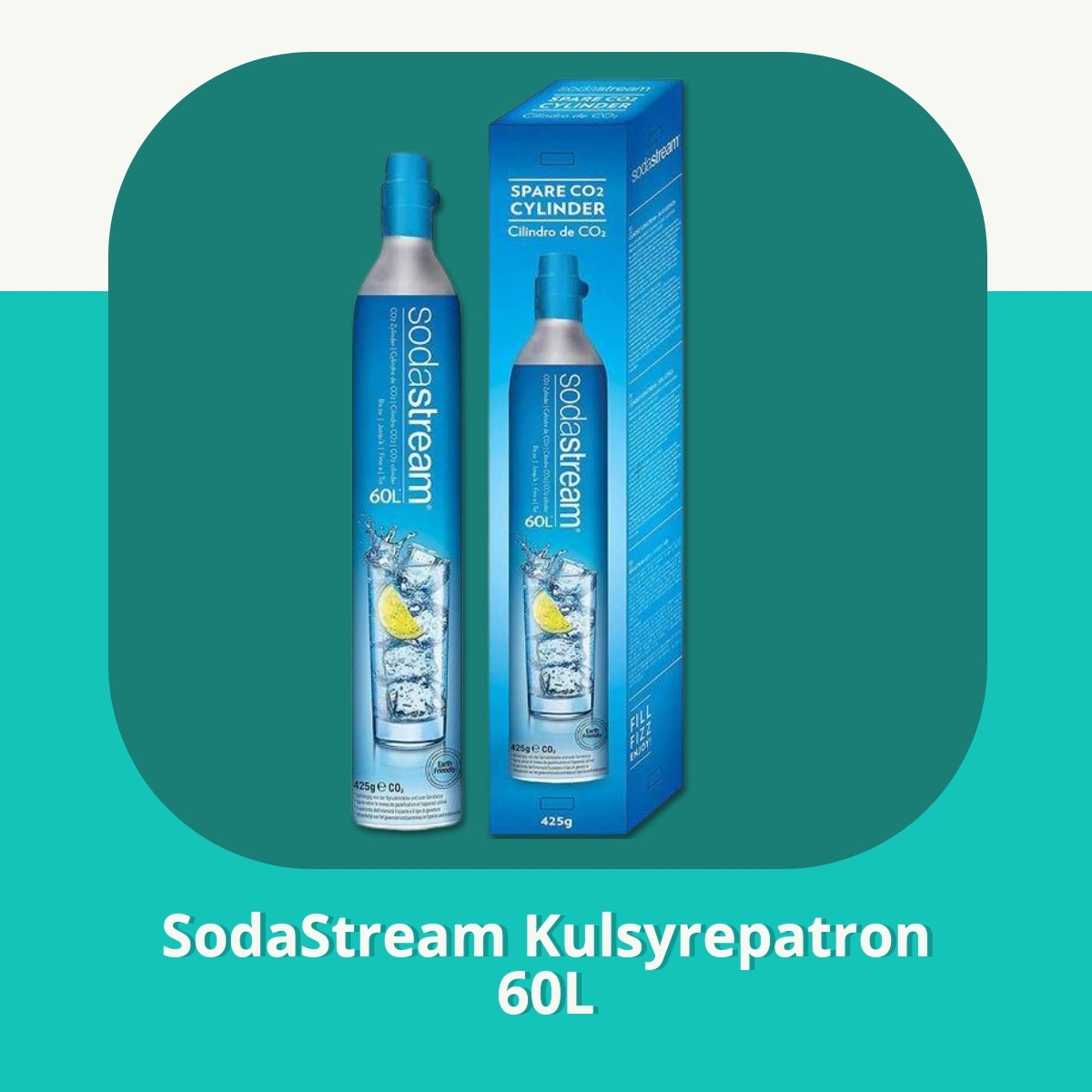Anmeldelse af SodaStream Kulsyrepatron 60L