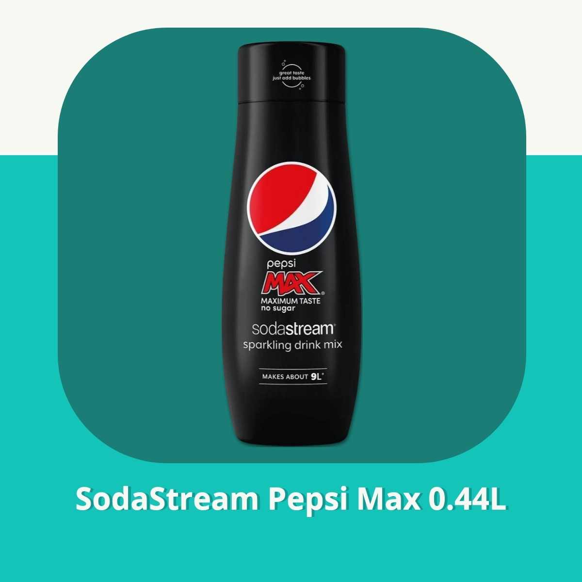 Anmeldelse af SodaStream Pepsi Max 0.44L