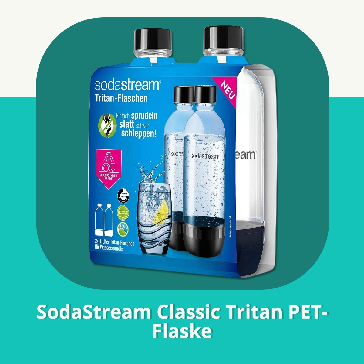 Anmeldelse af SodaStream Classic Tritan PET-Flaske