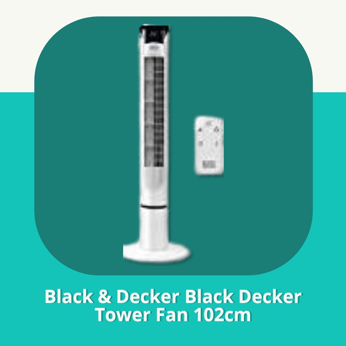 Anmeldelse af Black & Decker Black Decker Tower Fan 102cm