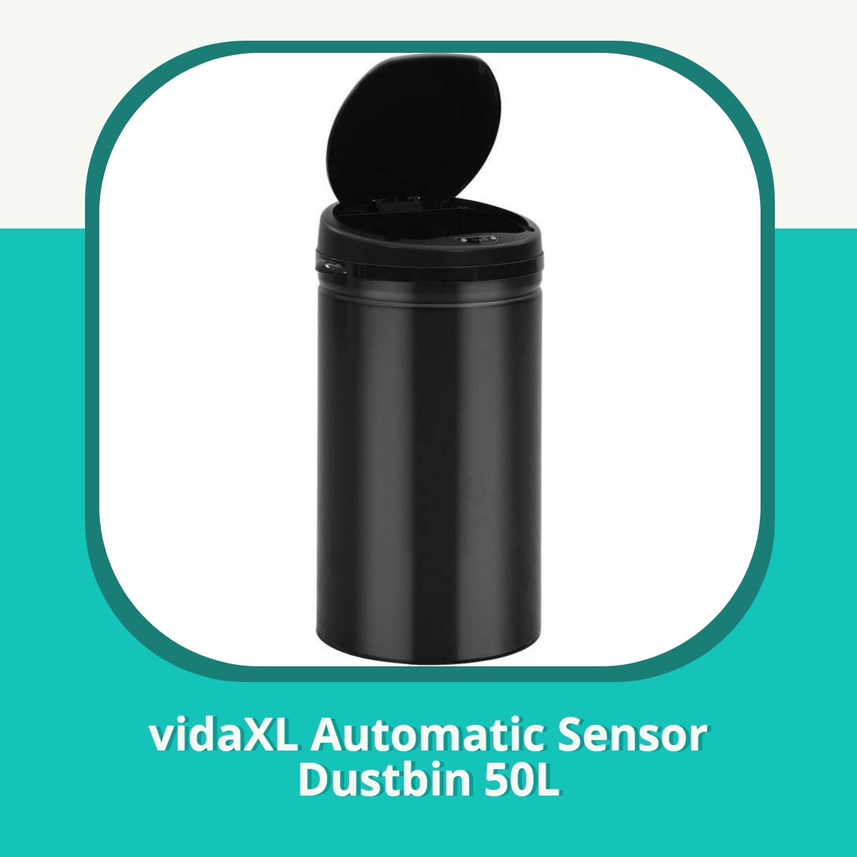 Anmeldelse af vidaXL Automatic Sensor Dustbin 50L