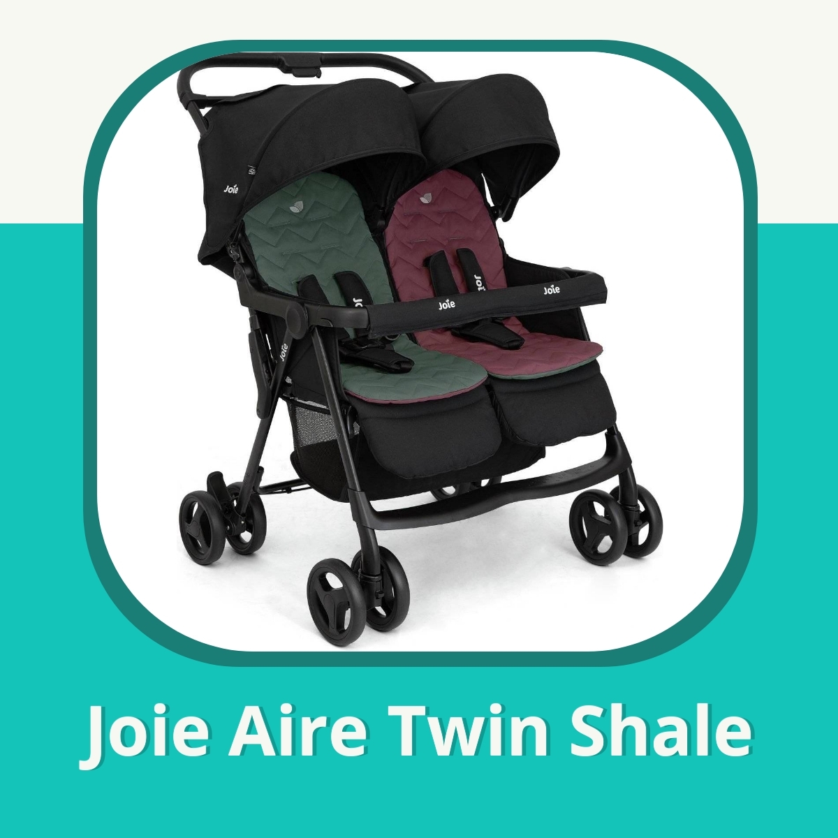 Anmeldelse af Joie Aire Twin Shale