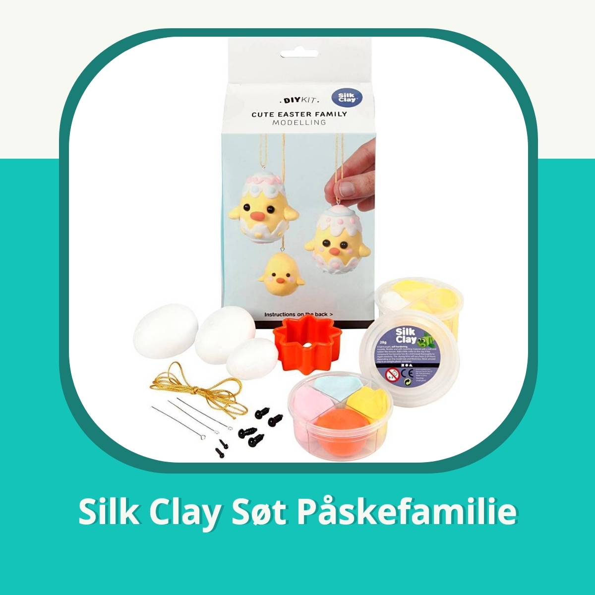 Anmeldelse af Silk Clay Søt Påskefamilie