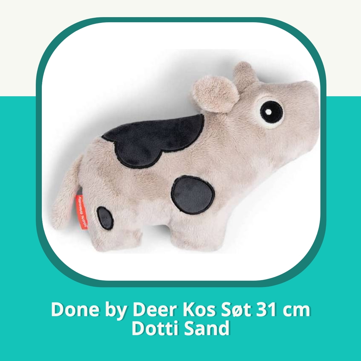 Anmeldelse Done by Deer Kos Søt 31 cm Dotti Sand