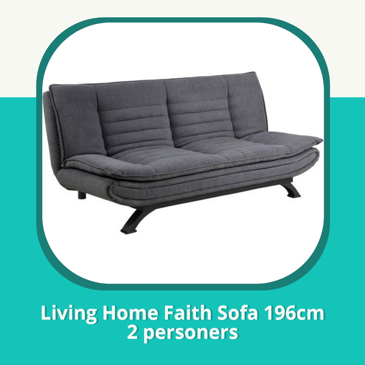 Anmeldelse af Living Home Faith Sofa 196cm 2 personers