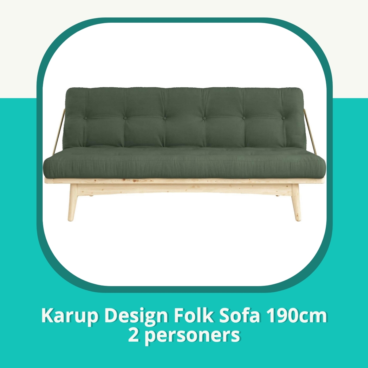 Anmeldelse af Karup Design Folk Sofa 190cm 2 personers