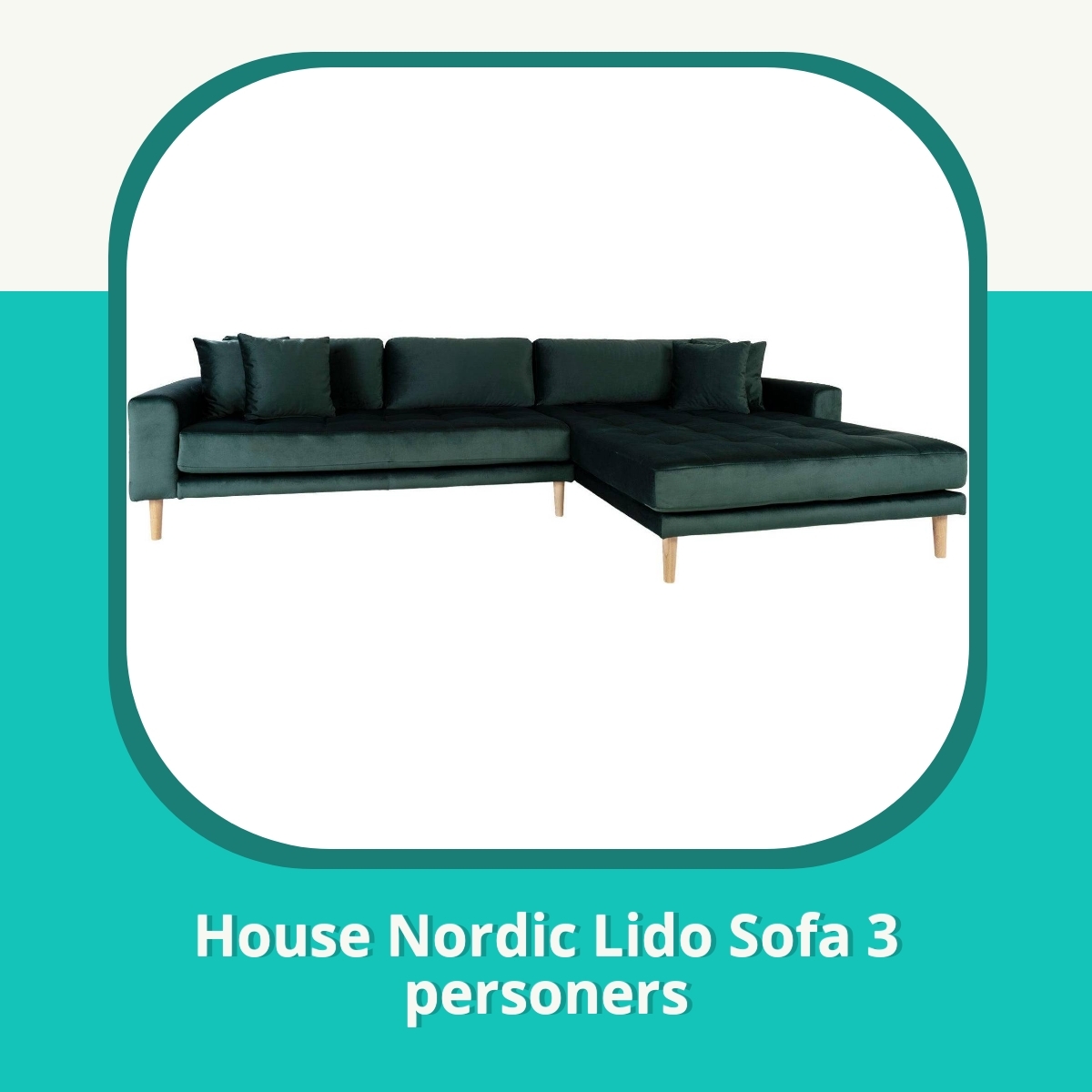 Anmeldelse af House Nordic Lido Sofa 3 personers