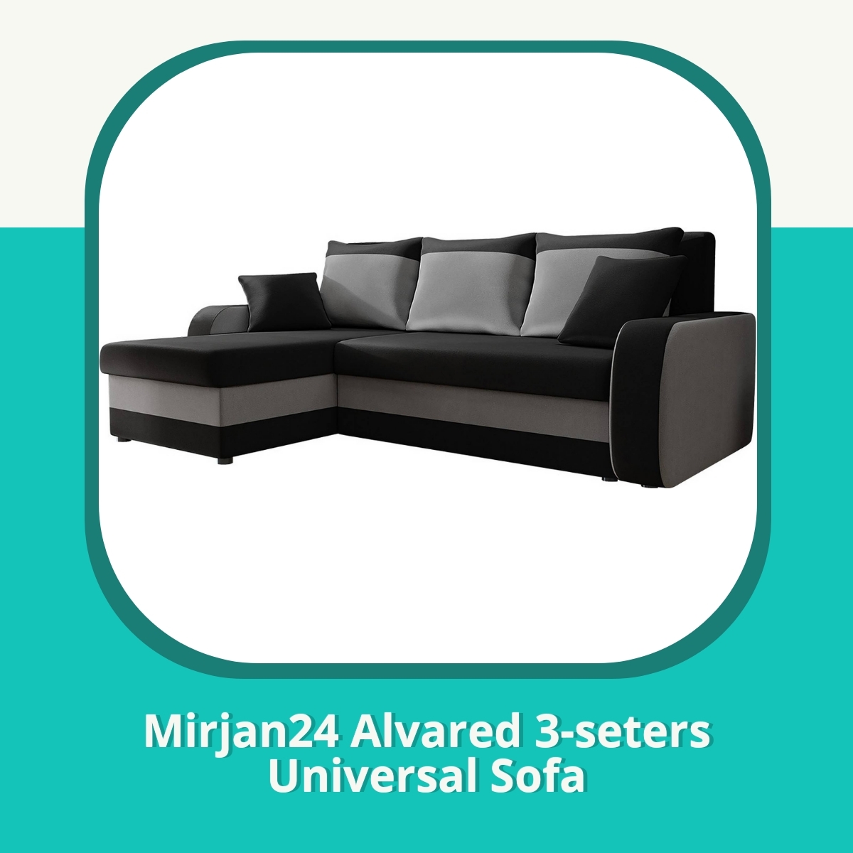 Anmeldelse af Mirjan24 Alvared 3-seters Universal Sofa