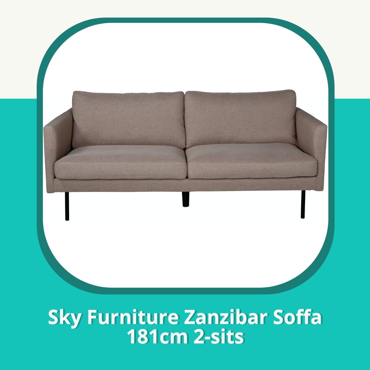 Recension af Sky Furniture Zanzibar Soffa 181cm 2-sits