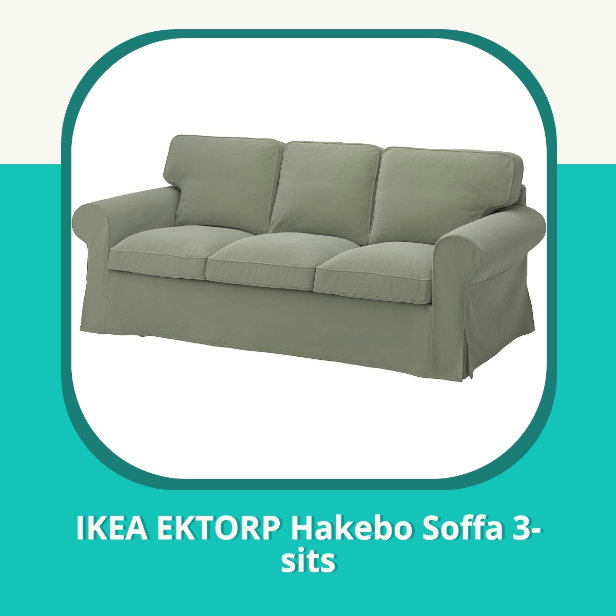Recension af IKEA EKTORP Hakebo Soffa 3-sits