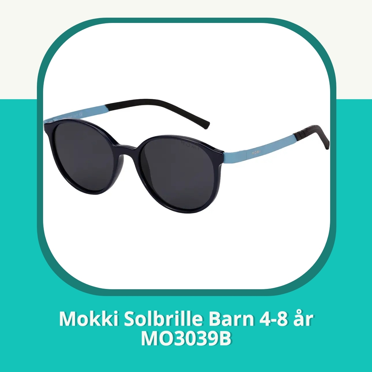 Anmeldelse af Mokki Solbrille Barn 4-8 år MO3039B