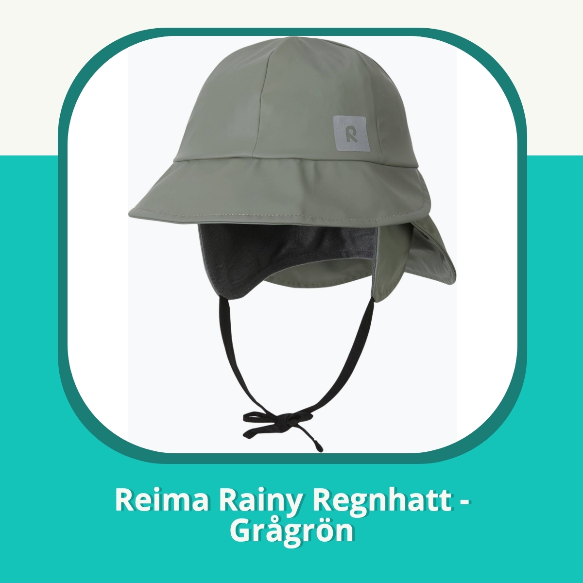 Recension Reima Rainy Regnhatt - Grågrön