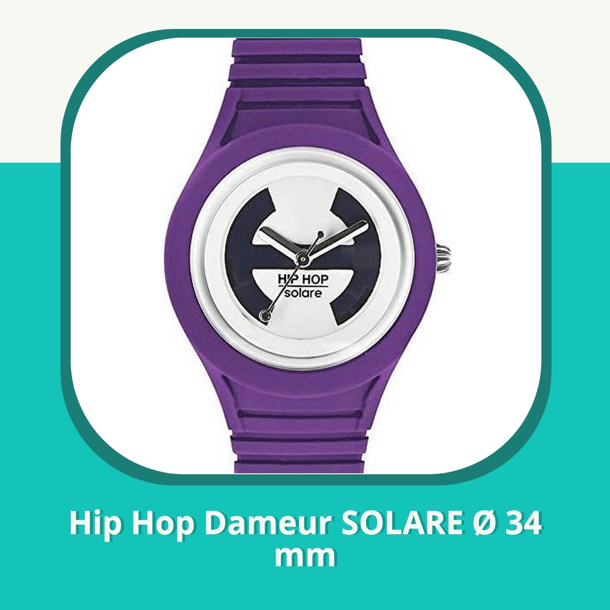 Anmeldelse af Hip Hop Dameur SOLARE Ø 34 mm