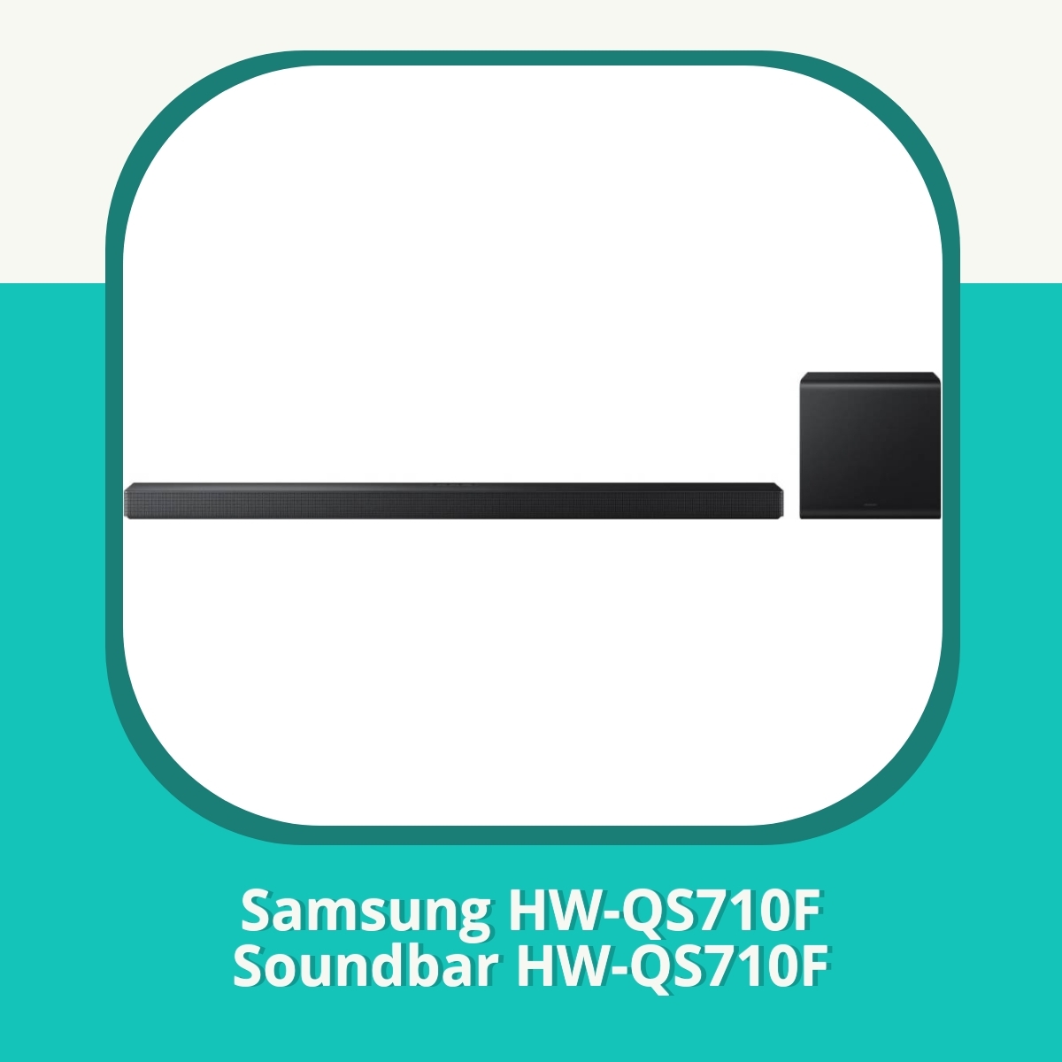 Anmeldelse af Samsung HW-QS710F Soundbar HW-QS710F