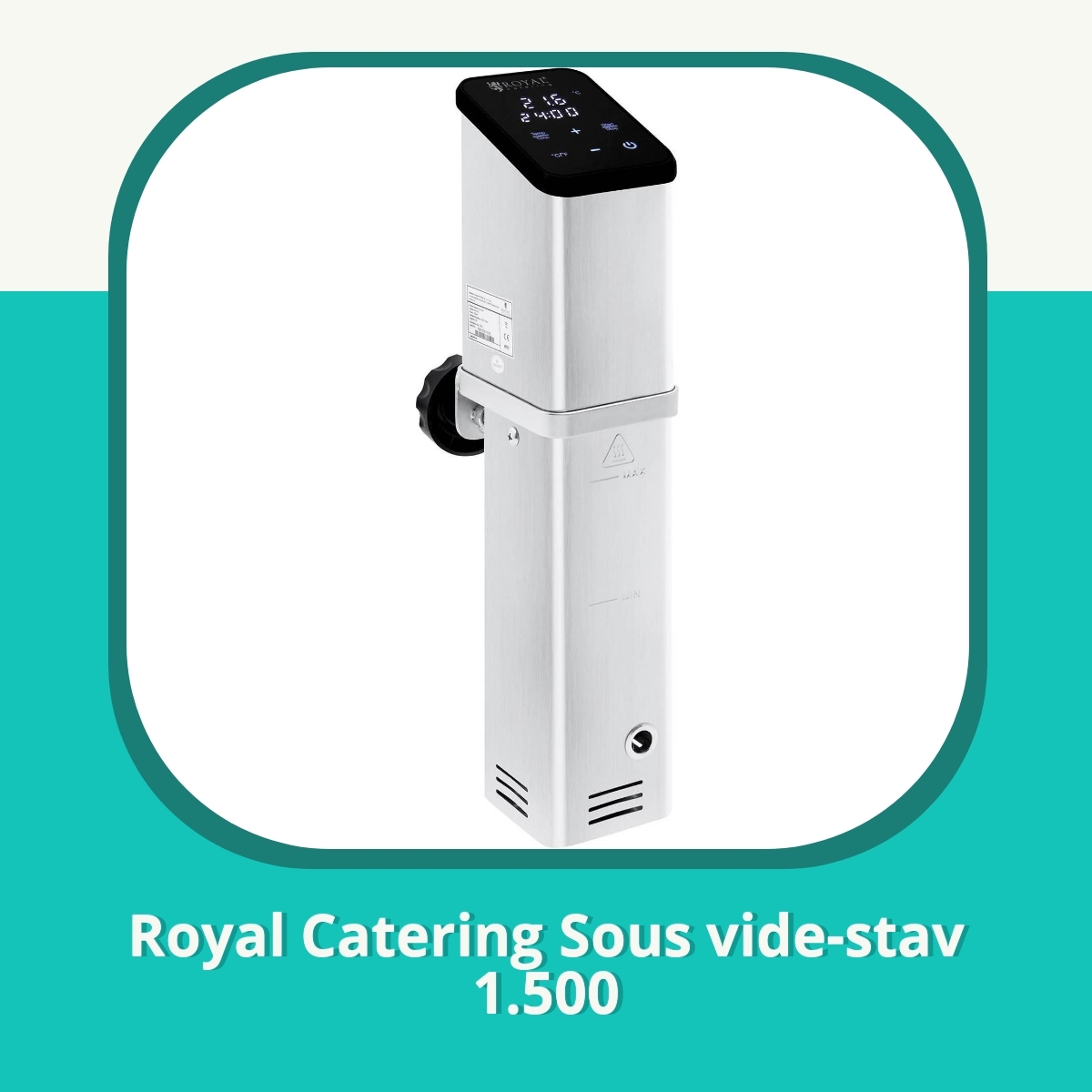 Anmeldelse af Royal Catering Sous vide-stav 1.500