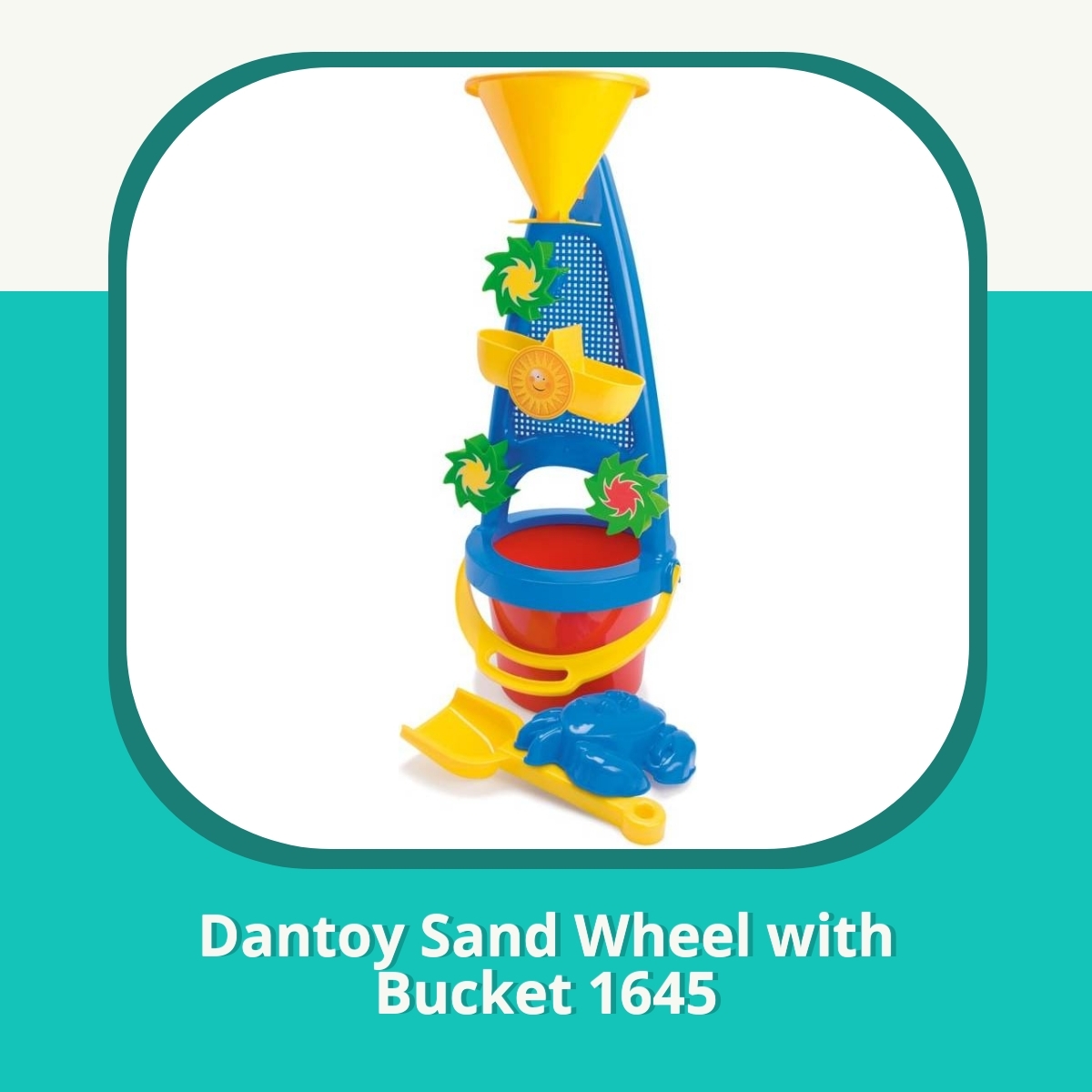 Anmeldelse af Dantoy Sand Wheel with Bucket 1645