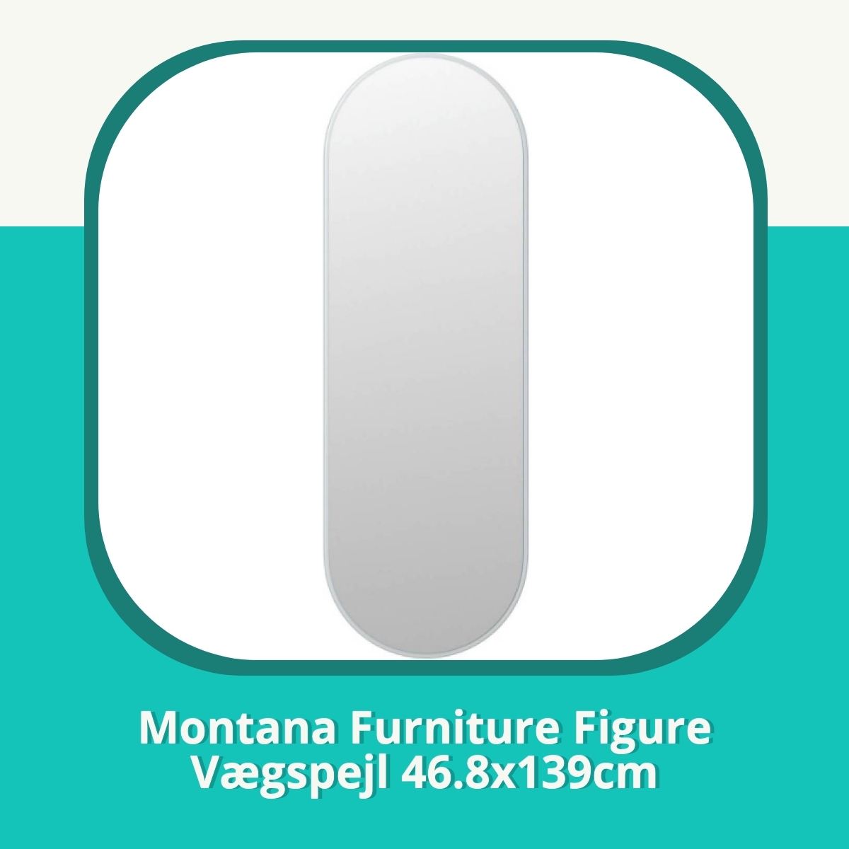 Anmeldelse af Montana Furniture Figure Vægspejl 46.8x139cm