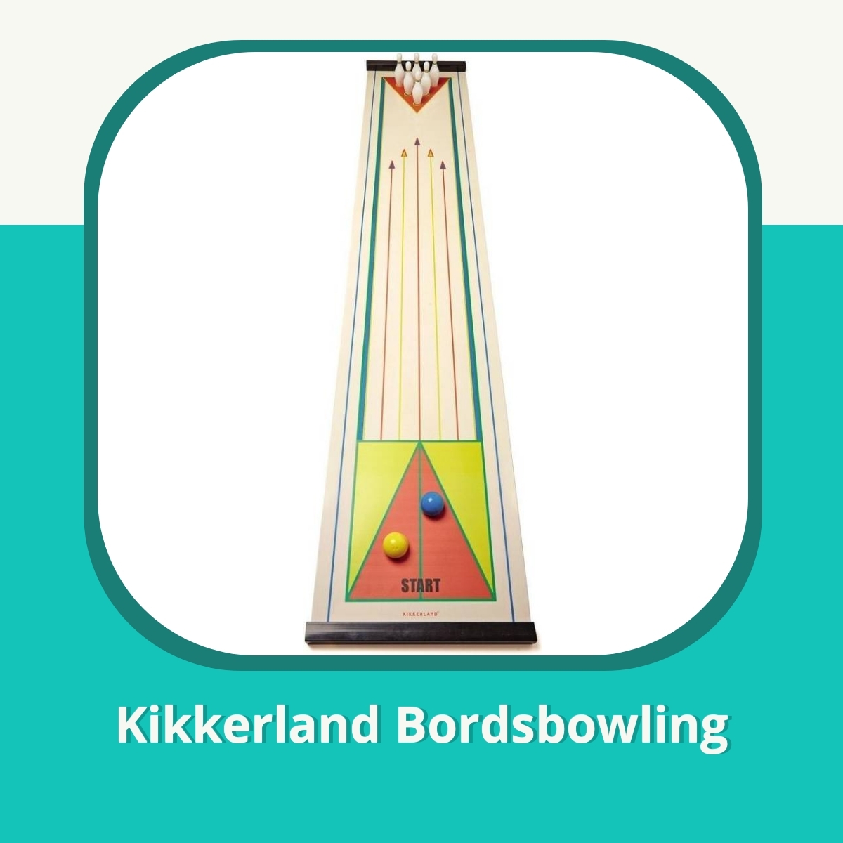 Recension af Kikkerland Bordsbowling