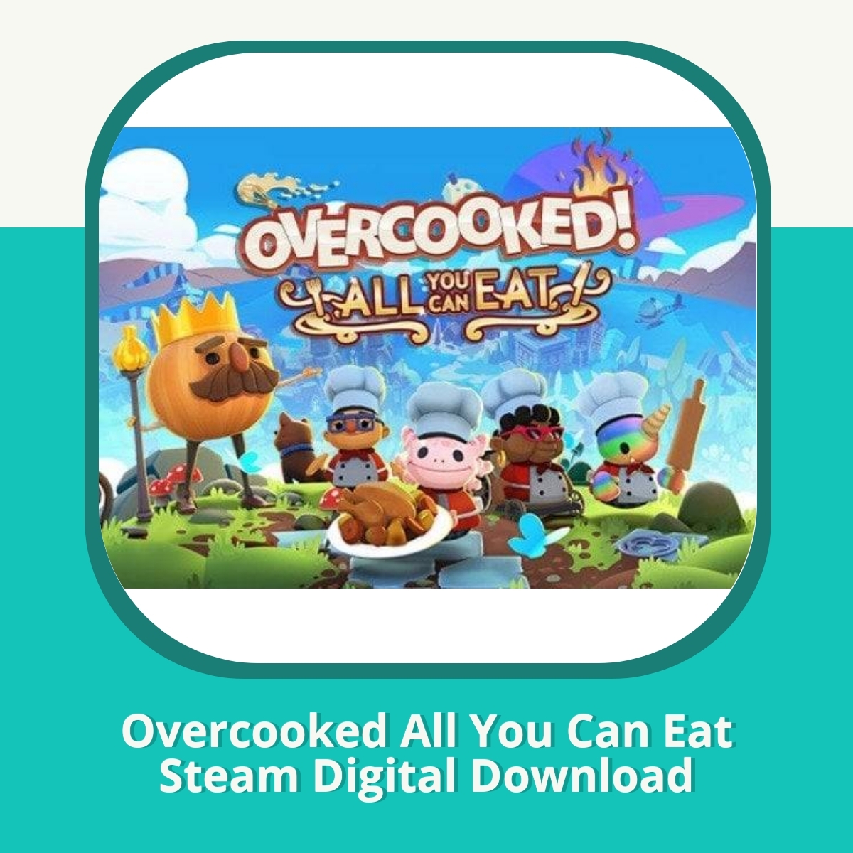 Recension af Overcooked All You Can Eat Steam Digital Download