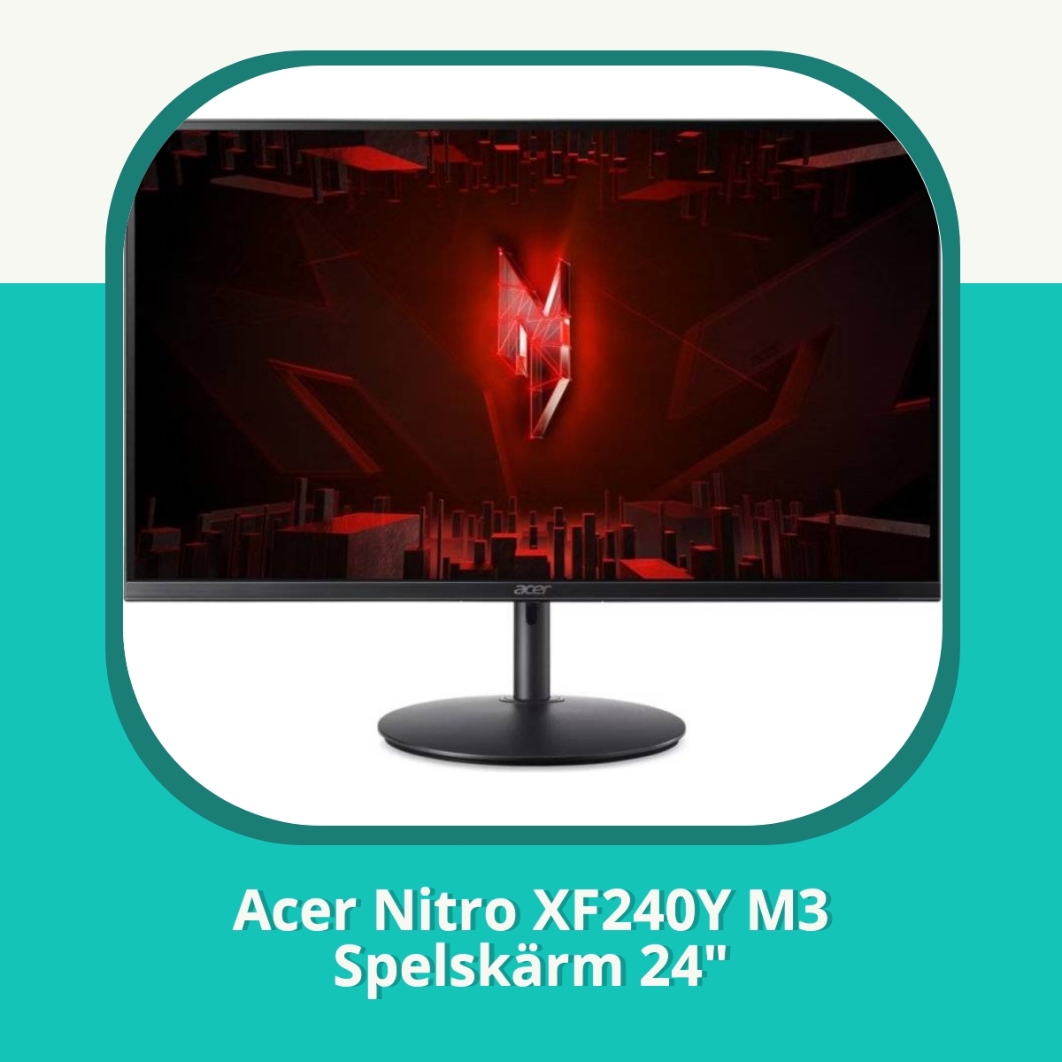 Recension af Acer Nitro XF240Y M3 Spelskärm 24