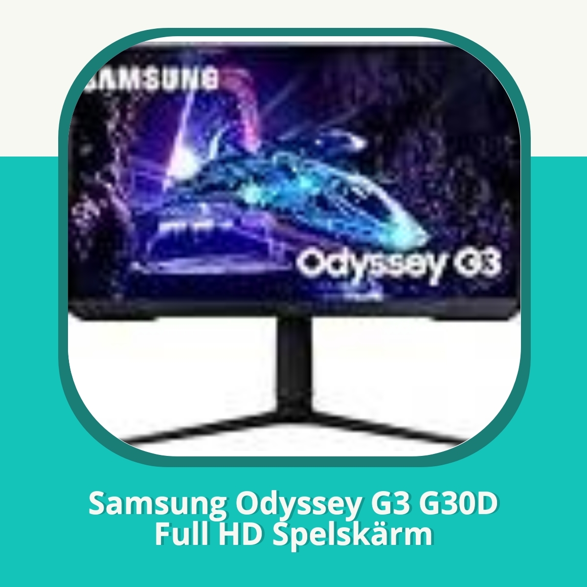 Recension af Samsung Odyssey G3 G30D Full HD Spelskärm
