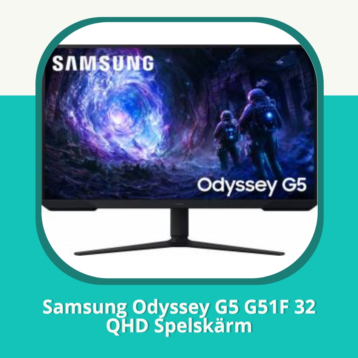 Recension af Samsung Odyssey G5 G51F 32 QHD Spelskärm