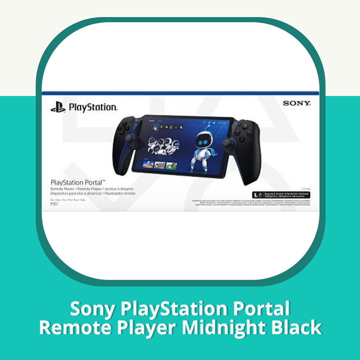 Anmeldelse Sony PlayStation Portal Remote Player Midnight Black