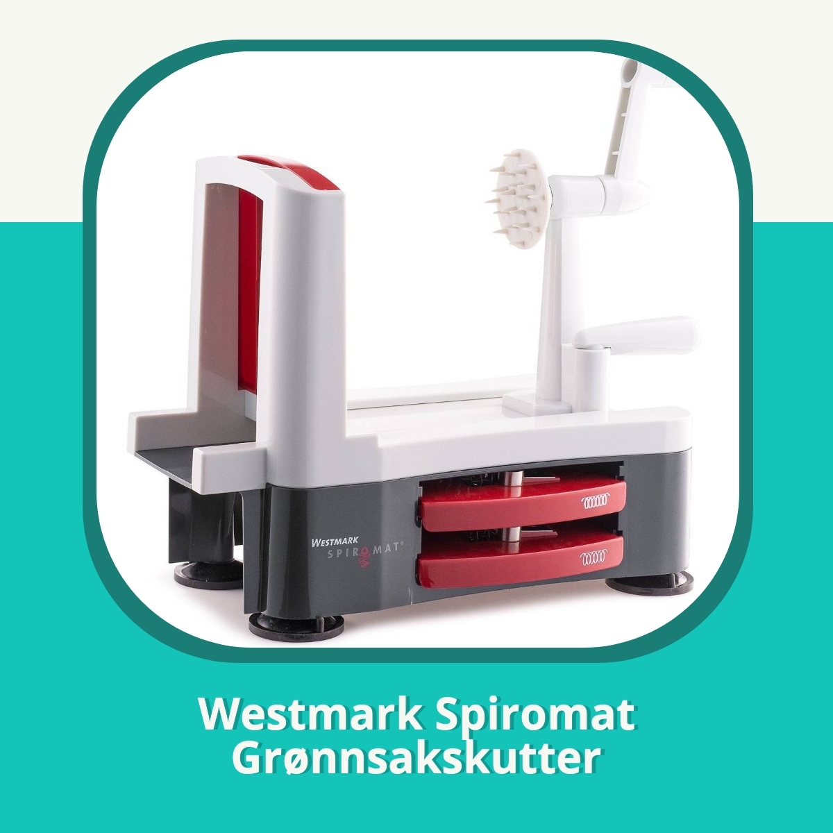 Anmeldelse af Westmark Spiromat Grønnsakskutter