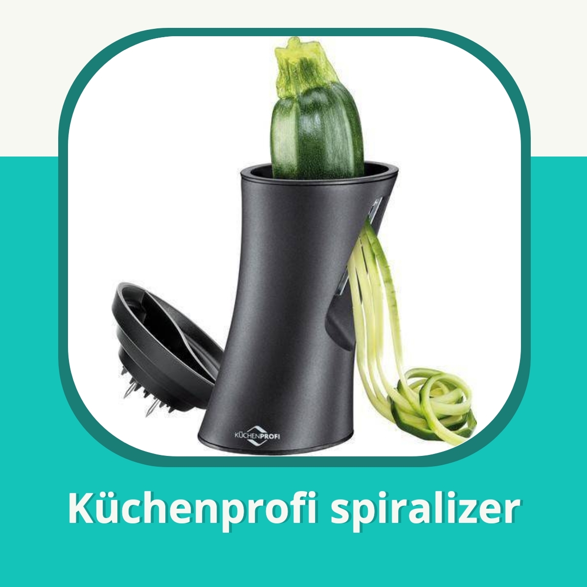 Recension Küchenprofi spiralizer