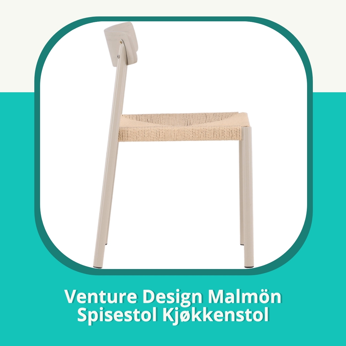 Anmeldelse af Venture Design Malmön Spisestol Kjøkkenstol