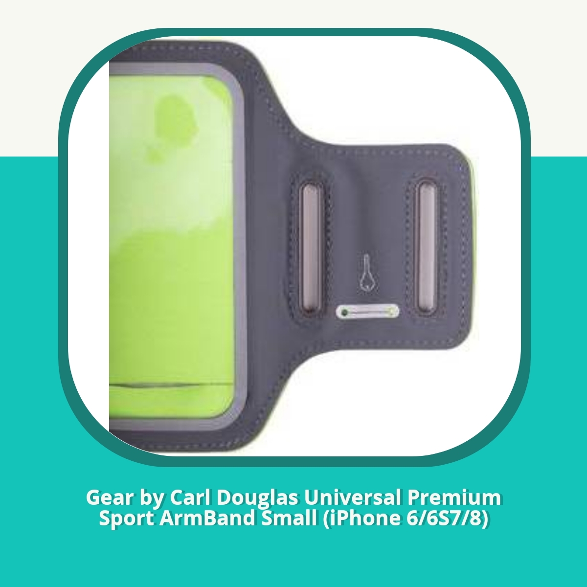 Anmeldelse Gear by Carl Douglas Universal Premium Sport ArmBand Small (iPhone 6/6S7/8)