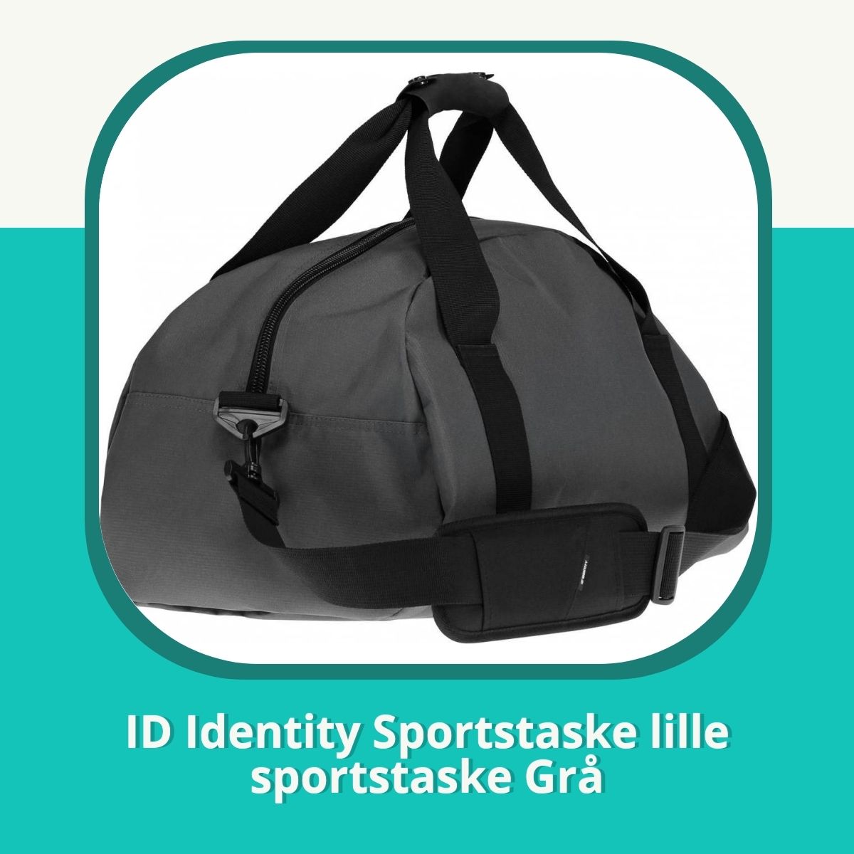 Anmeldelse af ID Identity Sportstaske lille sportstaske Grå