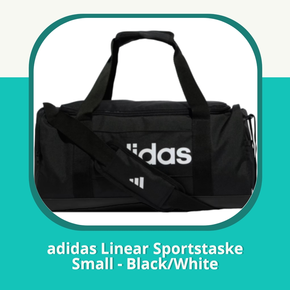 Anmeldelse af adidas Linear Sportstaske Small - Black/White